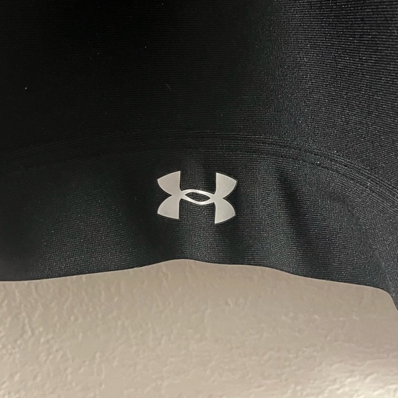 Under Armour Black Sports Bra Plus Size 3X Supportive Activewear - Picture 3 of 7